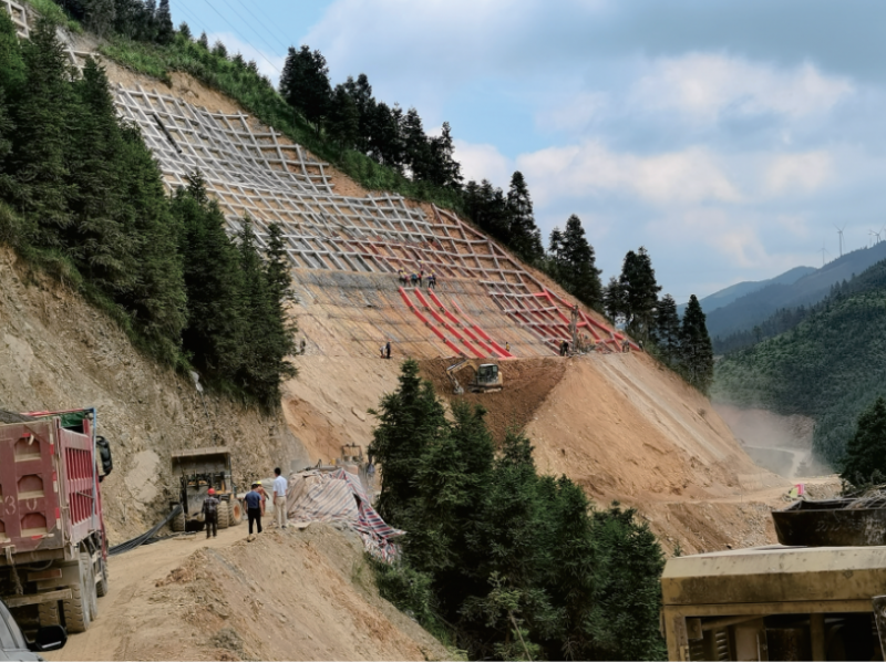 广西柳州•三江协合八江49.1MW风电项目全场地质灾害防治工程